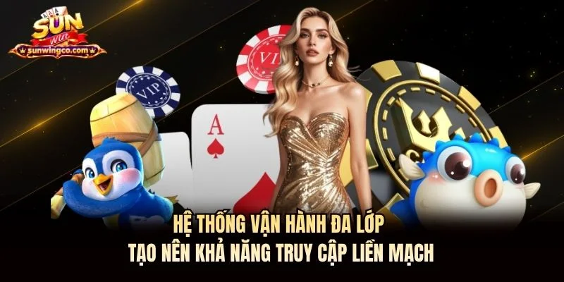 Hệ thống vận hành đa lớp tạo nên khả năng truy cập liền mạch